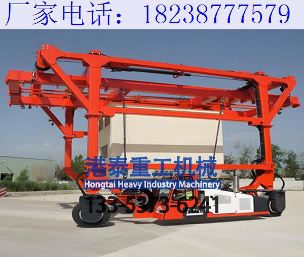 山东东营35吨集装箱跨运车的技术优势