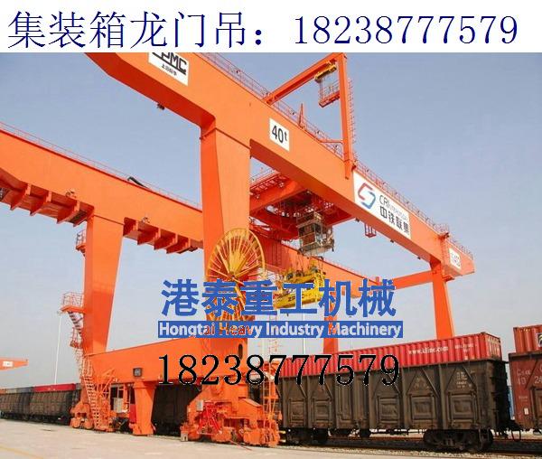 福建福州集装箱龙门吊的技术要点