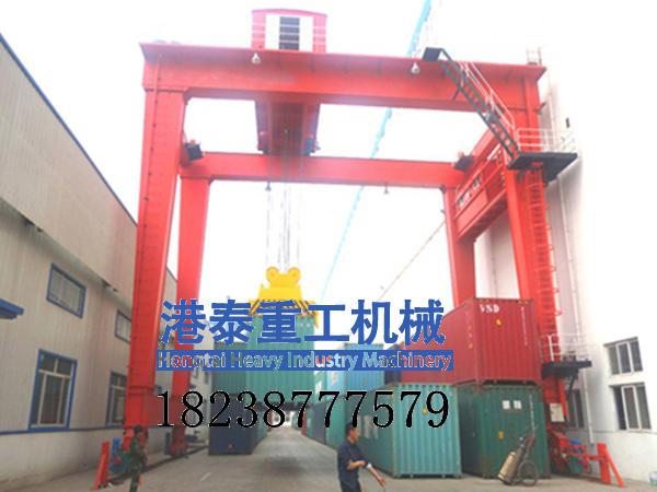 码头集装箱龙门吊适应特定作业场景